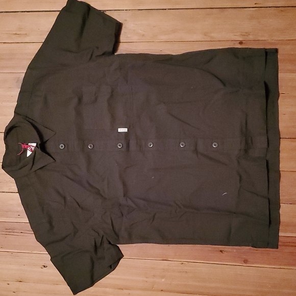 Topo Designs Route shirt, men's MD, Olive green - Picture 3 of 5